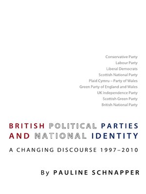cover image of British Political Parties and National Identity